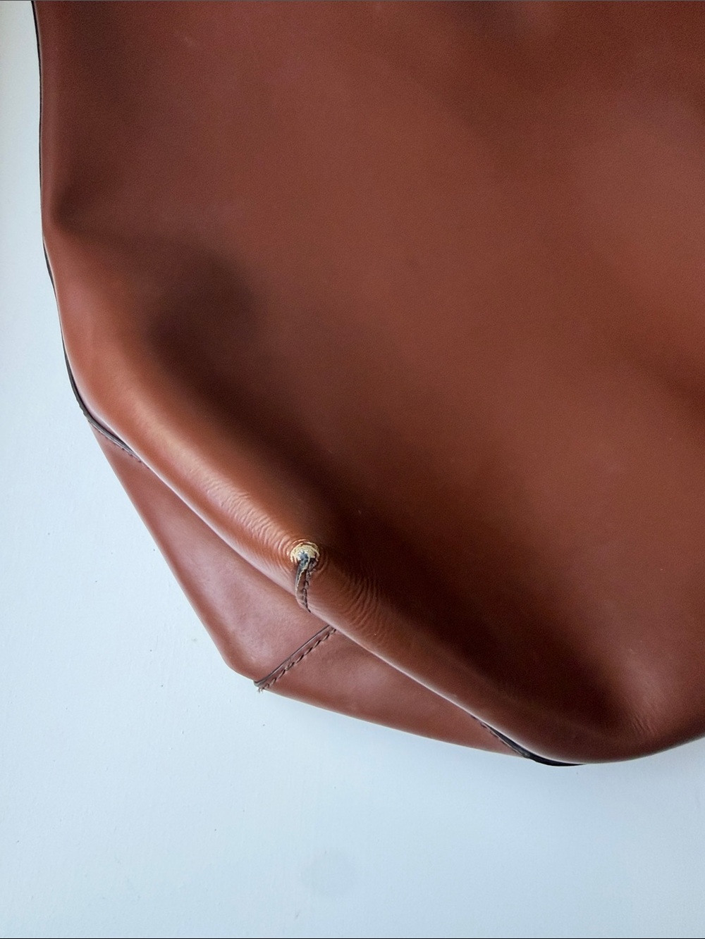 Fossil Leather tote bag - Picture 4 of 7